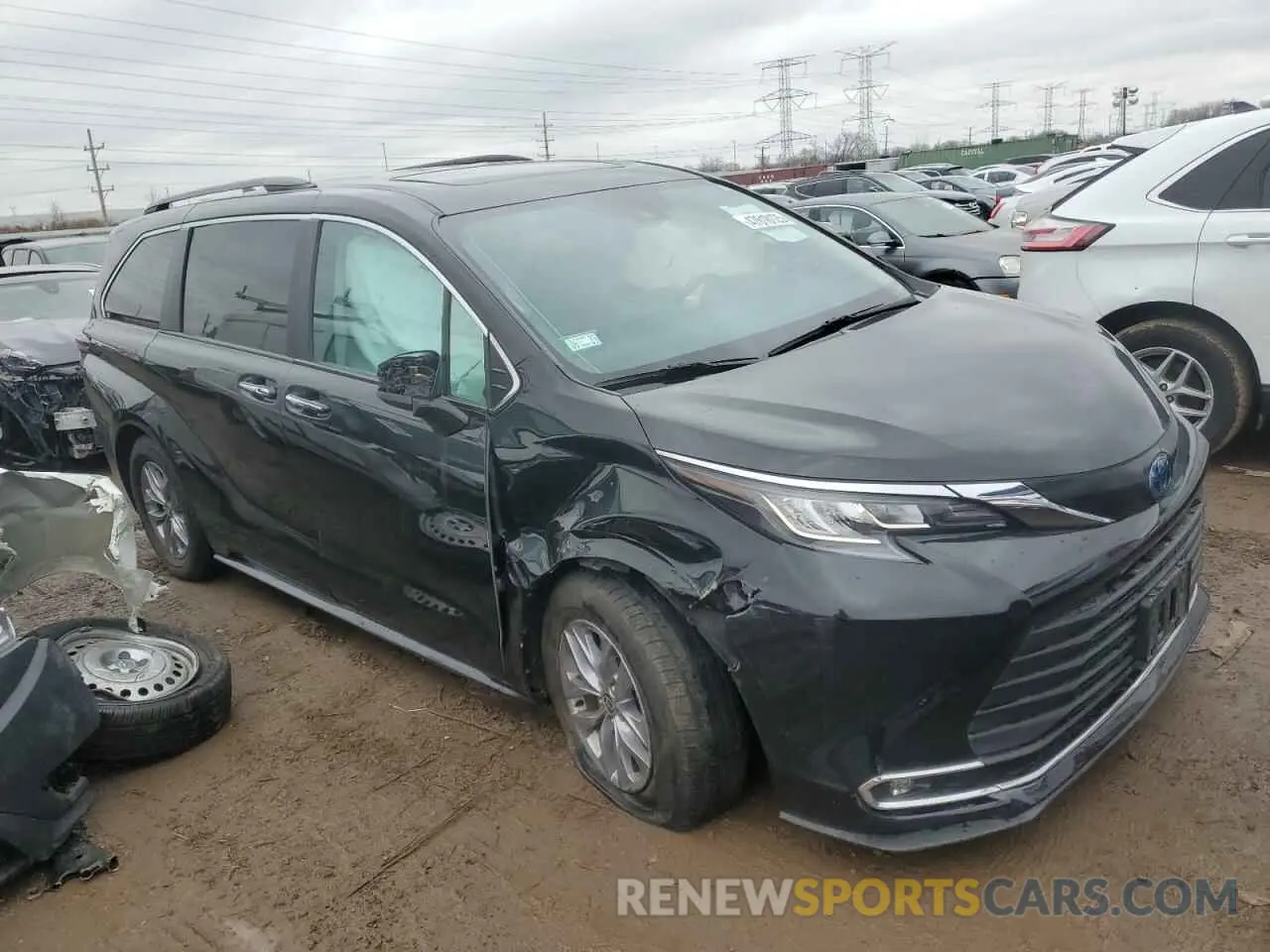 4 fotografías del automóvil dañado 5TDYRKEC9PS164734 TOYOTA All Models 2023