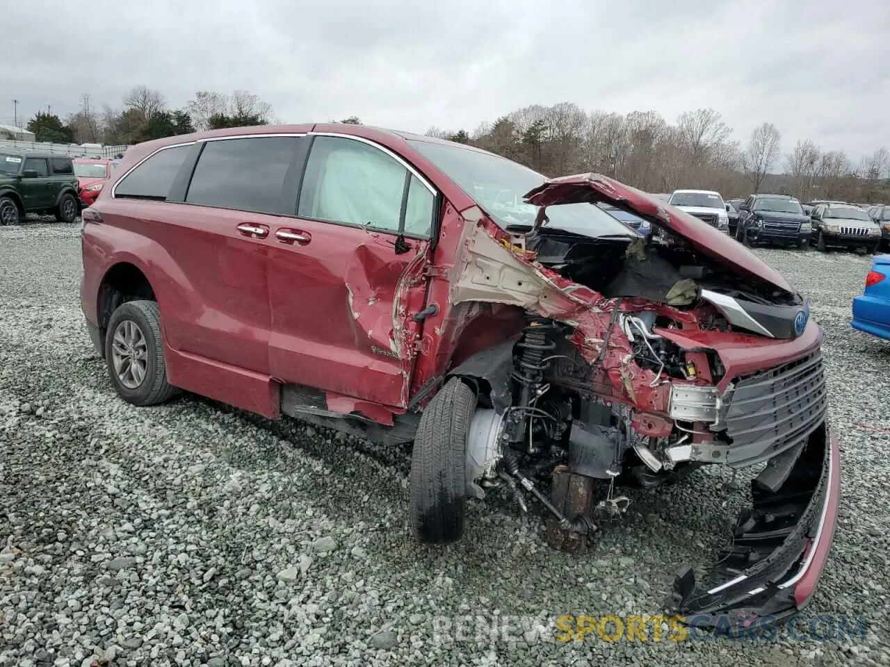 4 fotografías del automóvil dañado 5TDYRKECXPS176391 TOYOTA All Models 2023