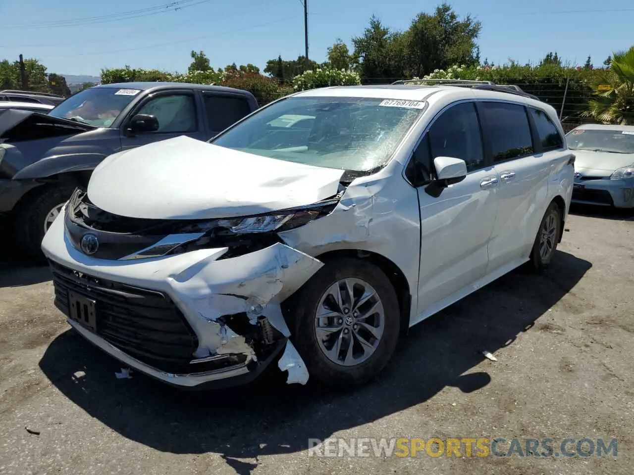 1 fotografías del automóvil dañado 5TDYSKFC4PS076757 TOYOTA All Models 2023