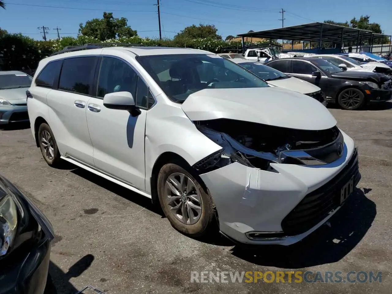 4 fotografías del automóvil dañado 5TDYSKFC4PS076757 TOYOTA All Models 2023