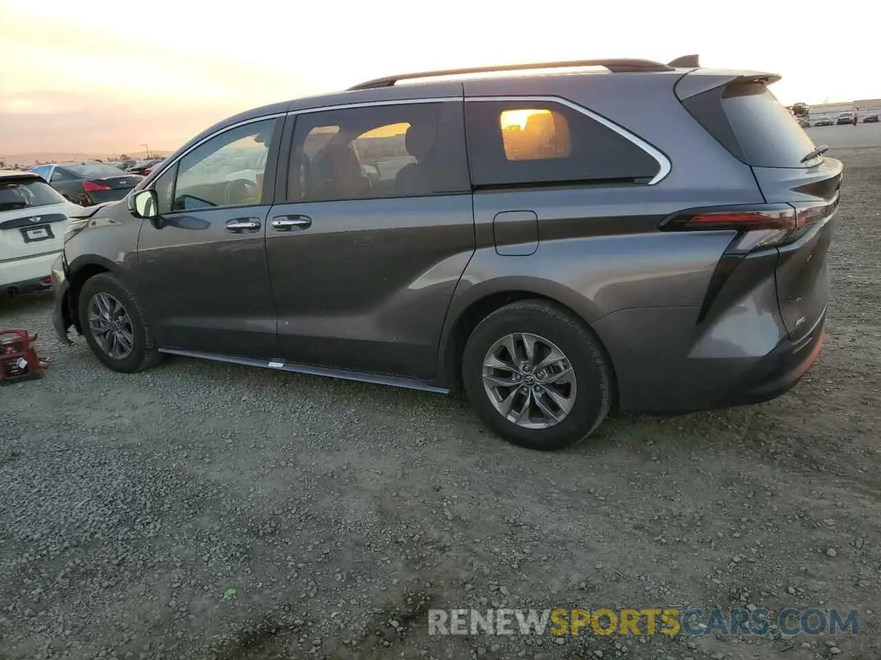 2 fotografías del automóvil dañado 5TDYSKFC5PS076492 TOYOTA All Models 2023