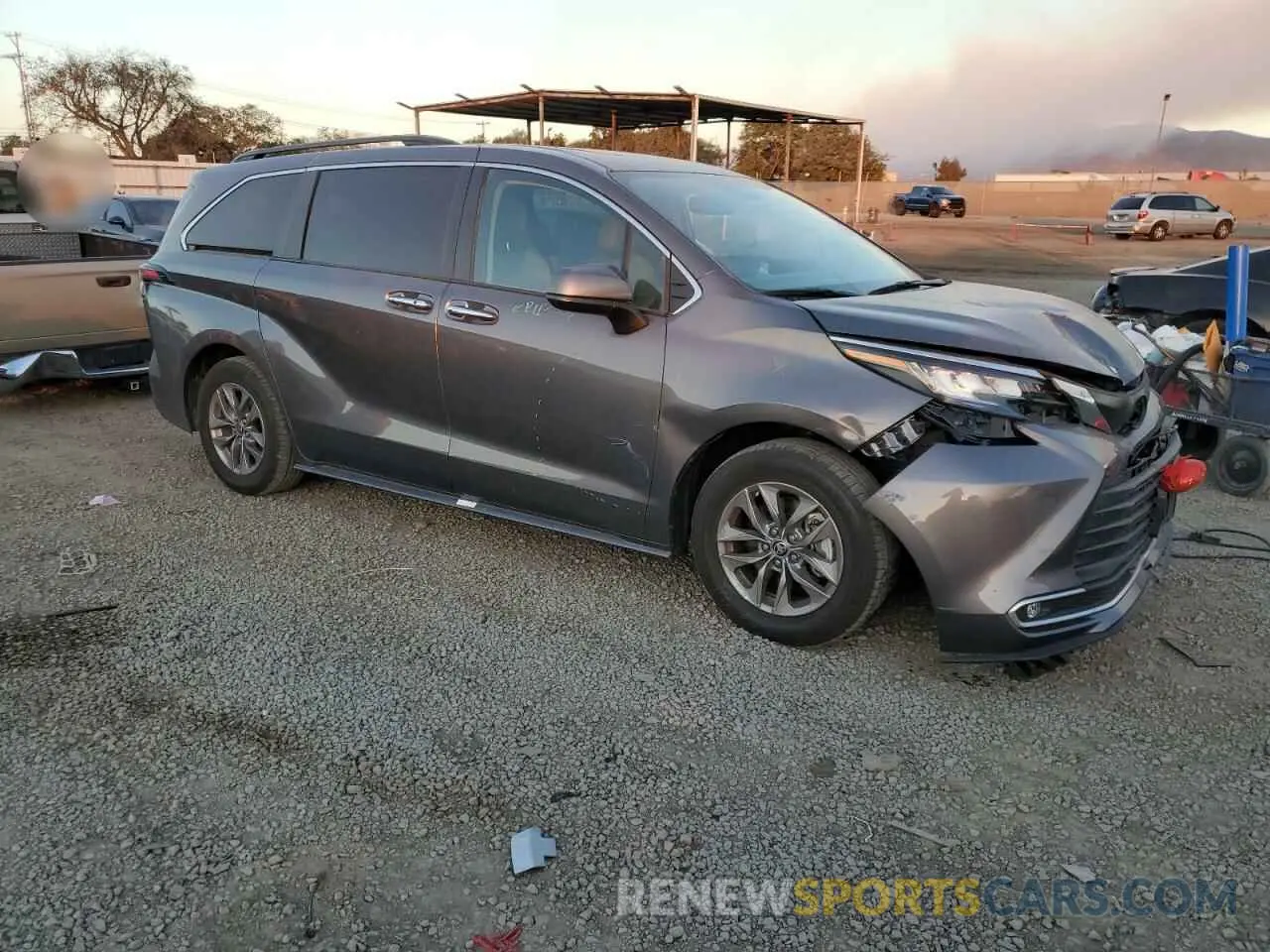 4 fotografías del automóvil dañado 5TDYSKFC5PS076492 TOYOTA All Models 2023