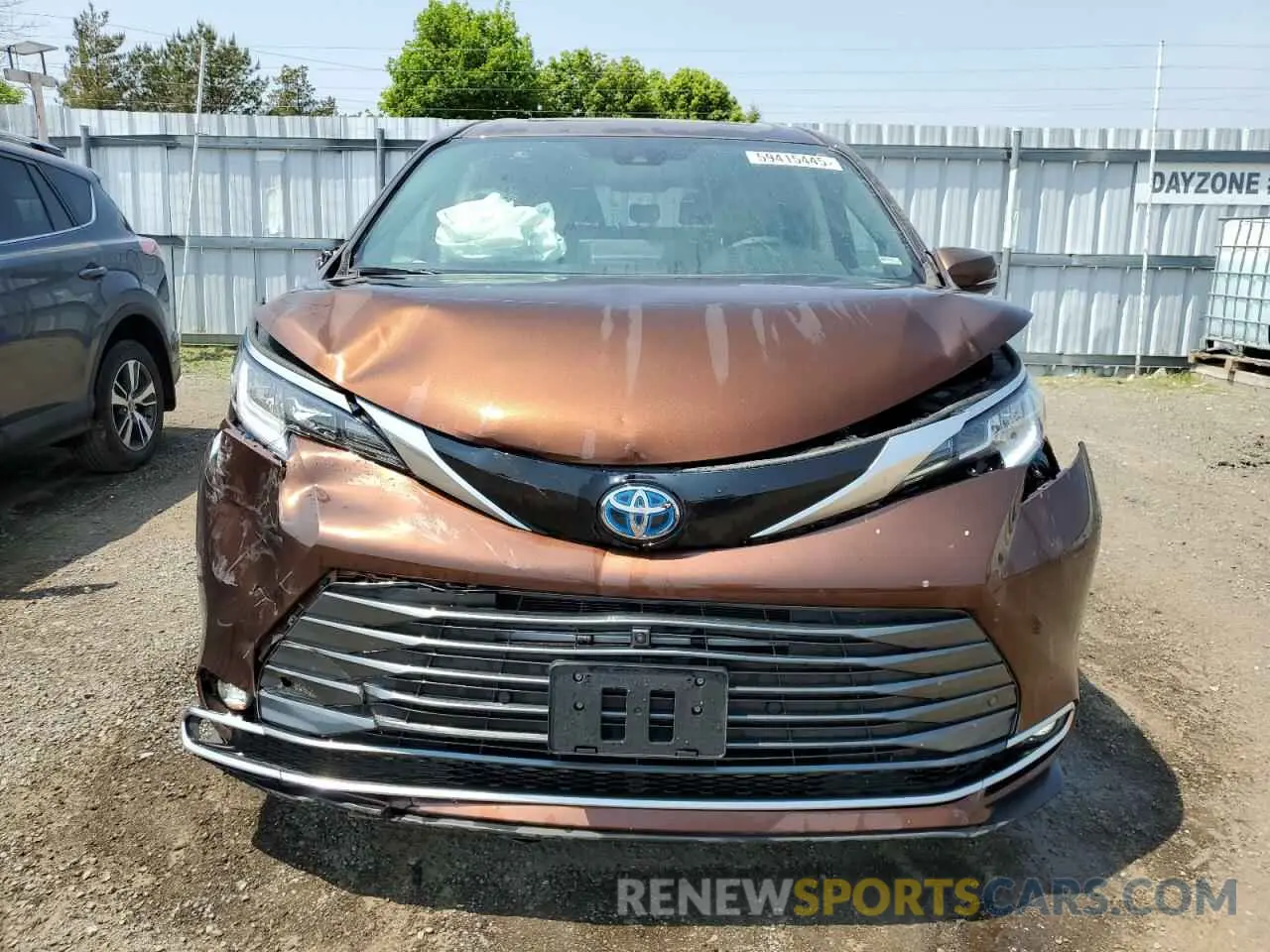 5 fotografías del automóvil dañado 5TDGSKFCXRS148320 TOYOTA All Models 2024