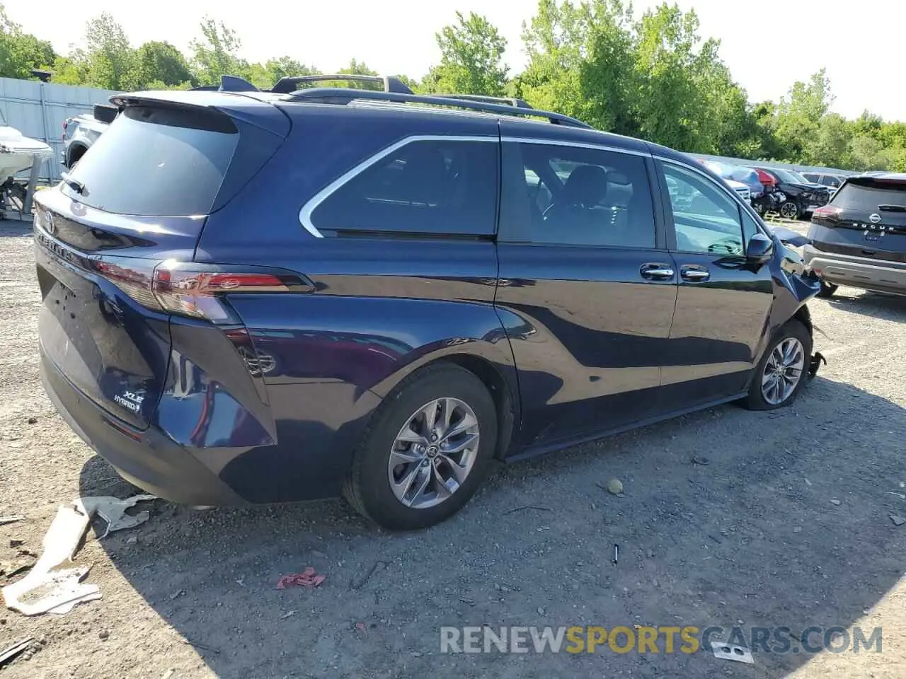 3 fotografías del automóvil dañado 5TDJSKFC1RS112490 TOYOTA All Models 2024
