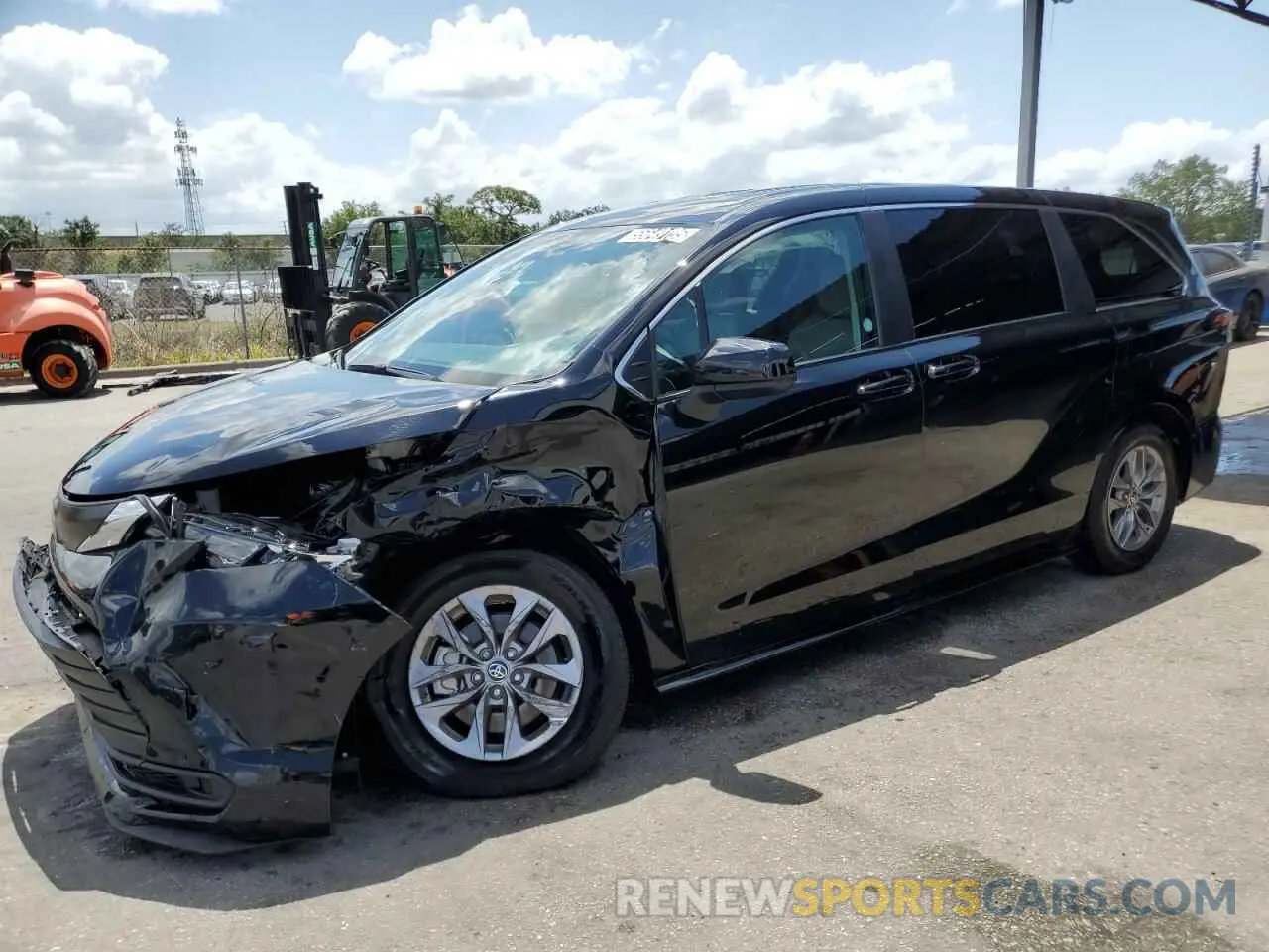 1 fotografías del automóvil dañado 5TDKRKEC0RS197971 TOYOTA All Models 2024