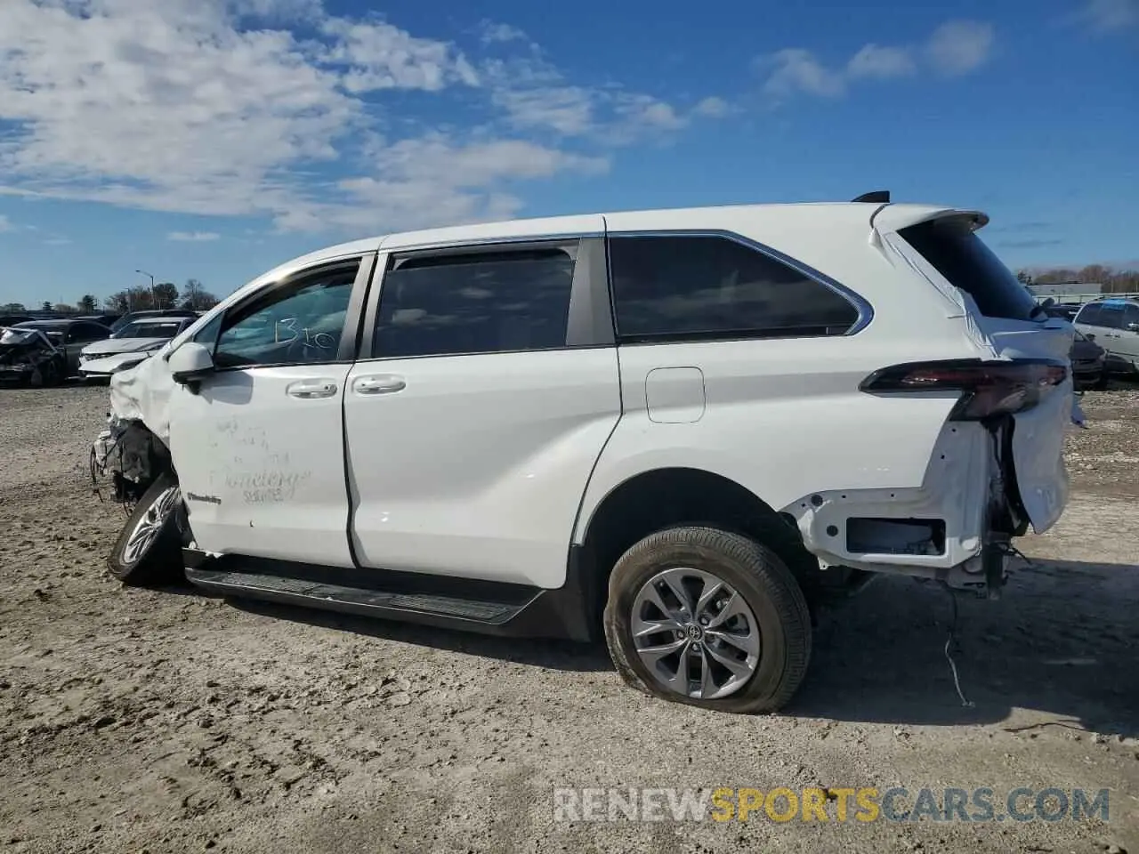 2 fotografías del automóvil dañado 5TDKRKEC5RS187243 TOYOTA All Models 2024