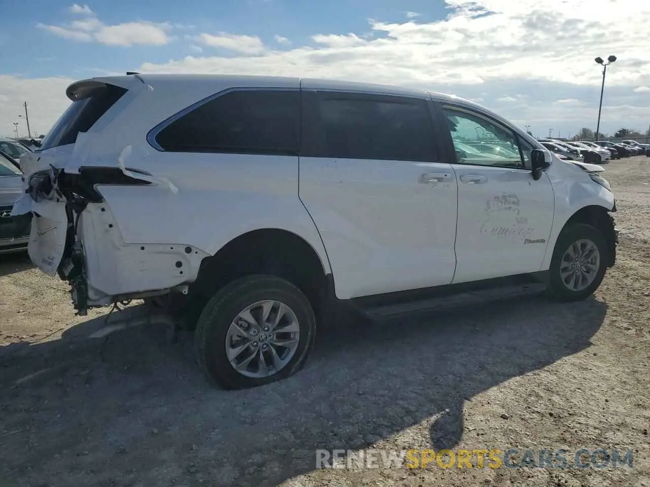 3 fotografías del automóvil dañado 5TDKRKEC5RS187243 TOYOTA All Models 2024