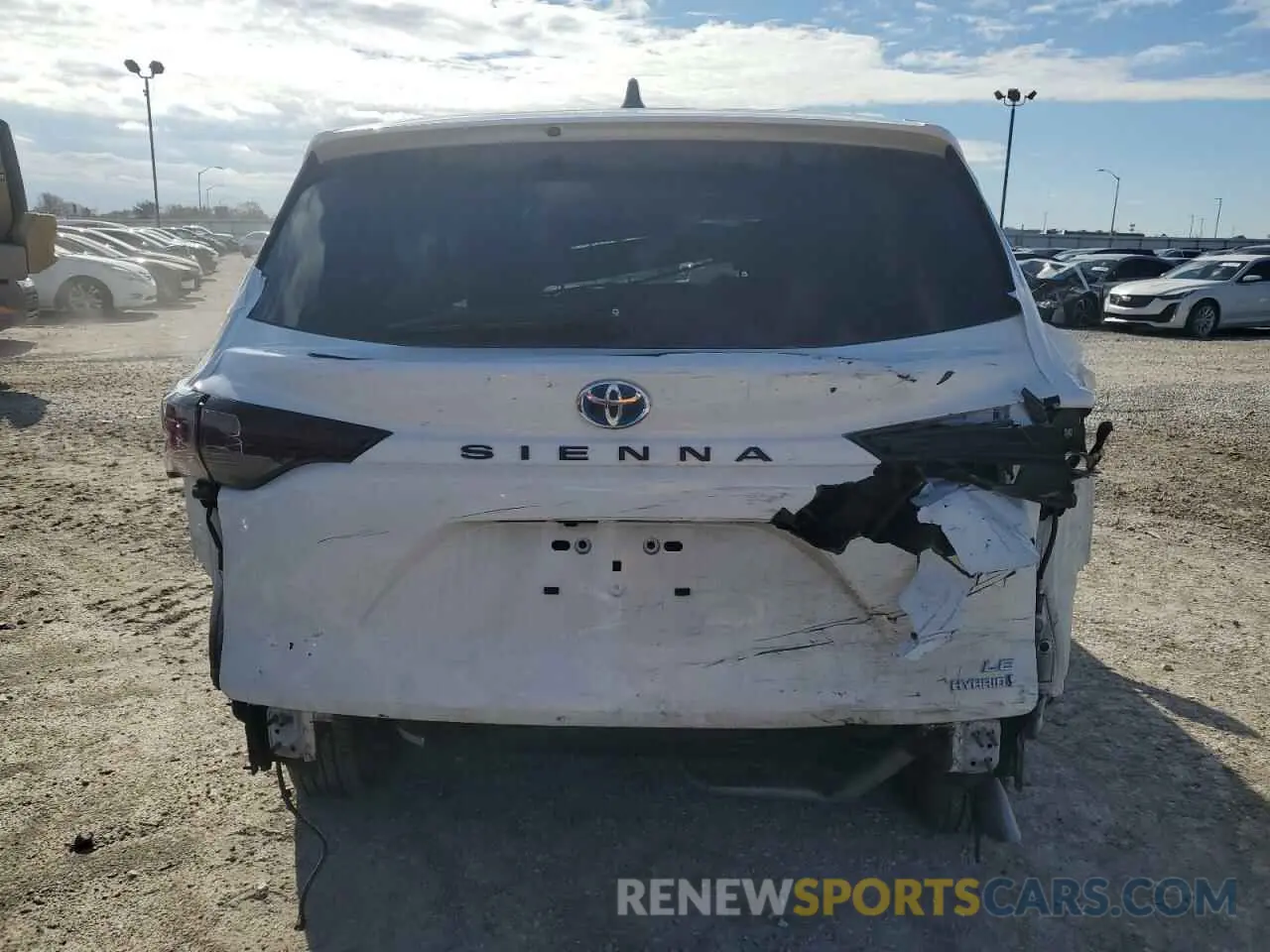 6 fotografías del automóvil dañado 5TDKRKEC5RS187243 TOYOTA All Models 2024