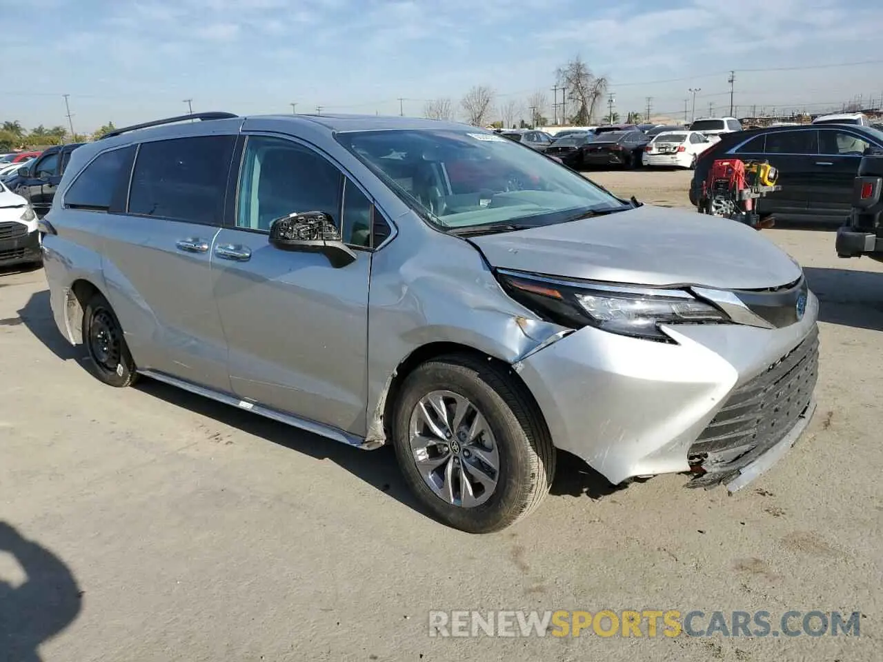 4 fotografías del automóvil dañado 5TDYRKEC3RS193861 TOYOTA All Models 2024