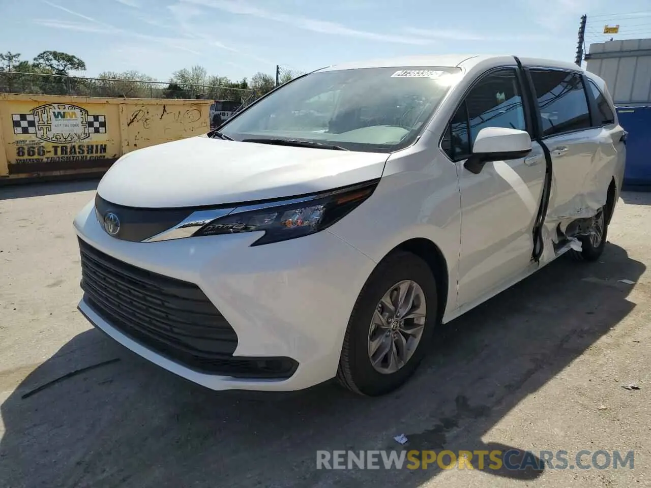 1 fotografías del automóvil dañado 5TDKRKEC6SS225441 TOYOTA All Models 2025