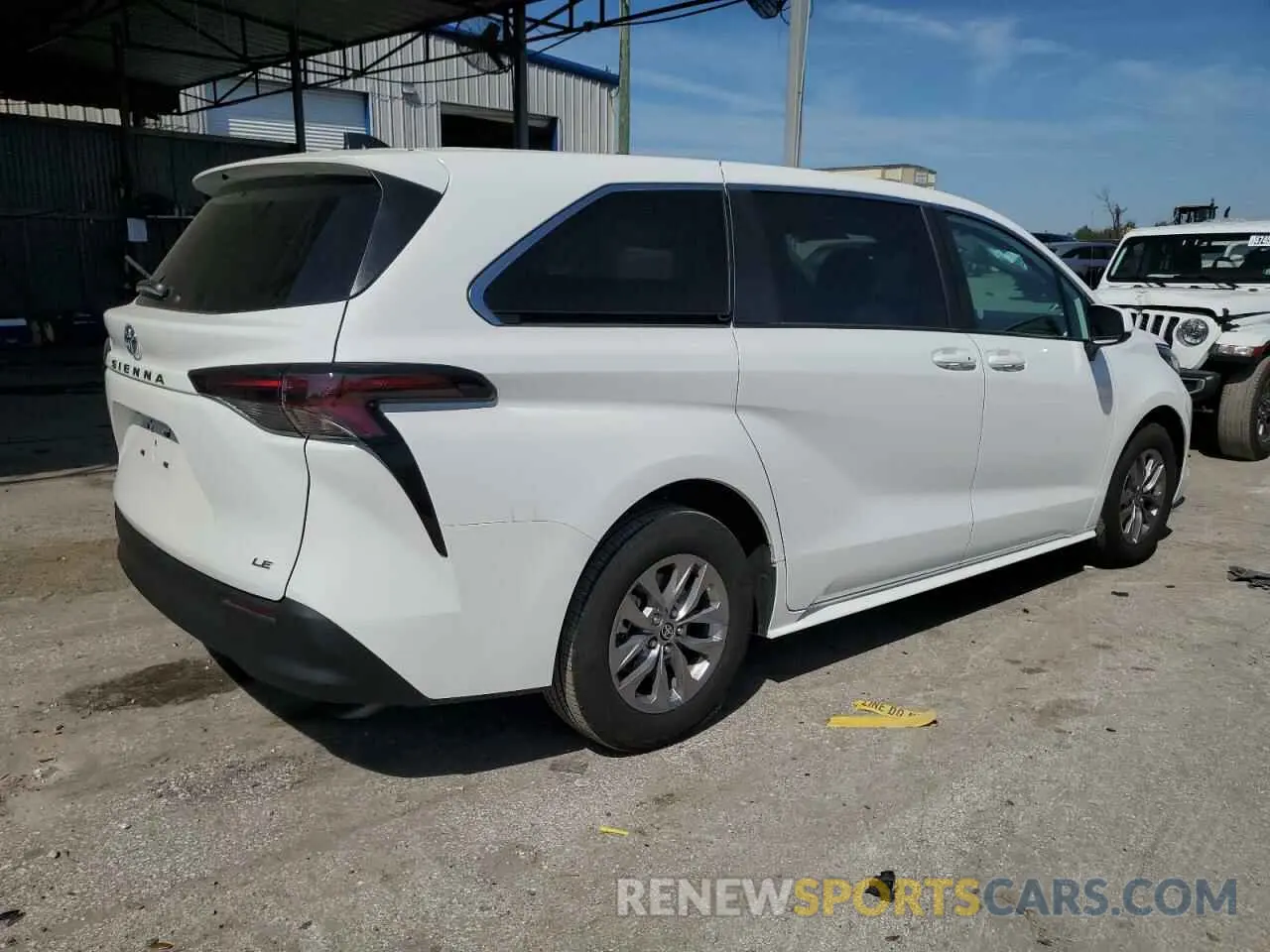 3 fotografías del automóvil dañado 5TDKRKEC6SS225441 TOYOTA All Models 2025