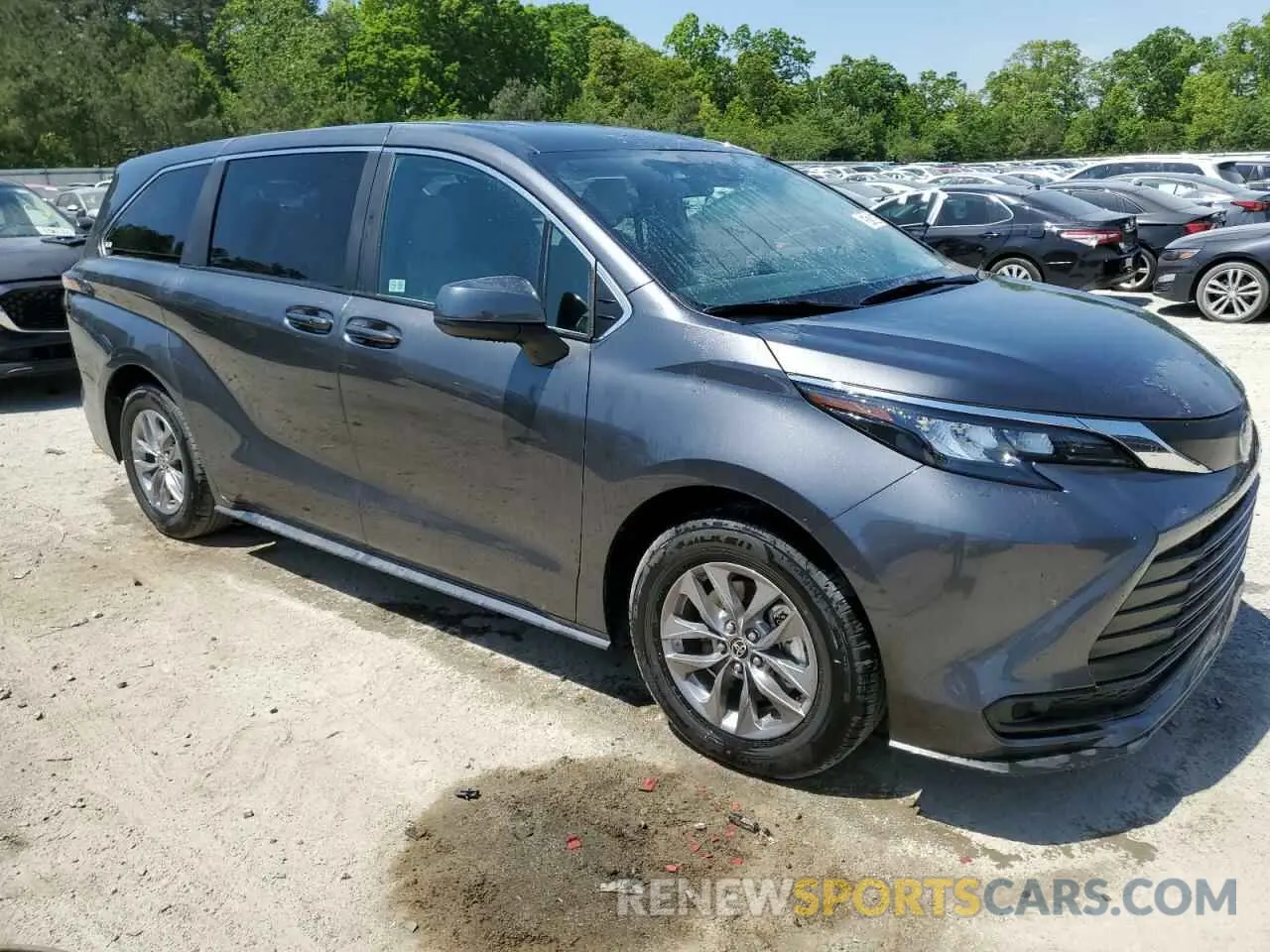 4 fotografías del automóvil dañado 5TDKRKECXSS243263 TOYOTA All Models 2025