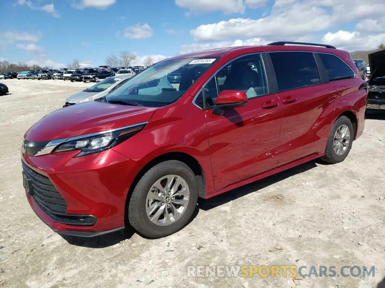 1 fotografías del automóvil dañado 5TDKSKFC6SS159587 TOYOTA All Models 2025