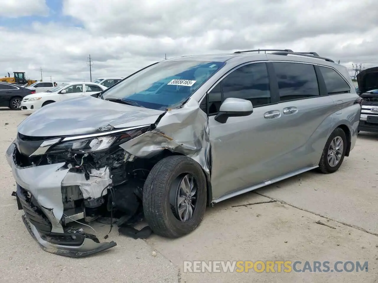 1 fotografías del automóvil dañado 5TDYRKEC2SS227178 TOYOTA All Models 2025