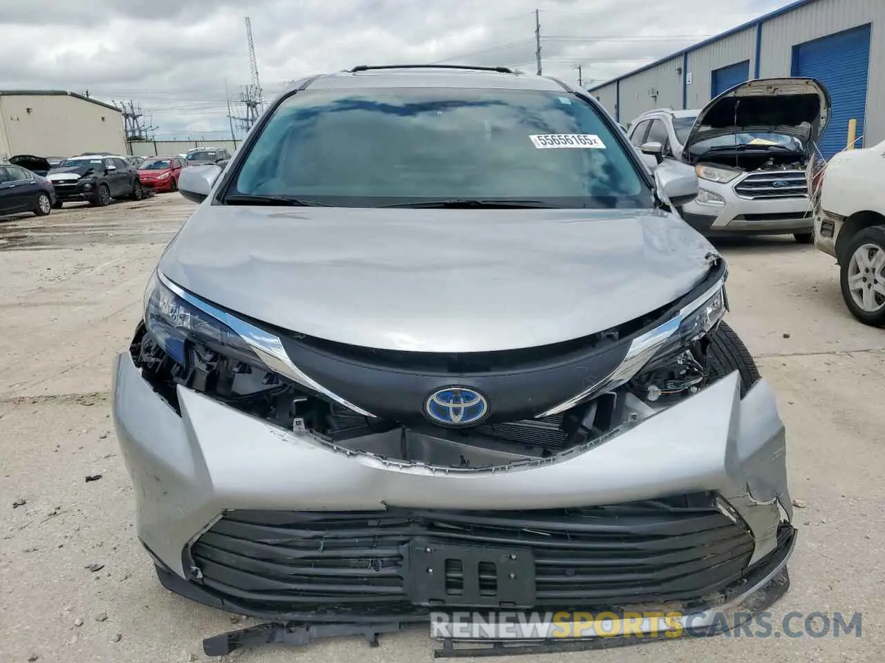 5 fotografías del automóvil dañado 5TDYRKEC2SS227178 TOYOTA All Models 2025