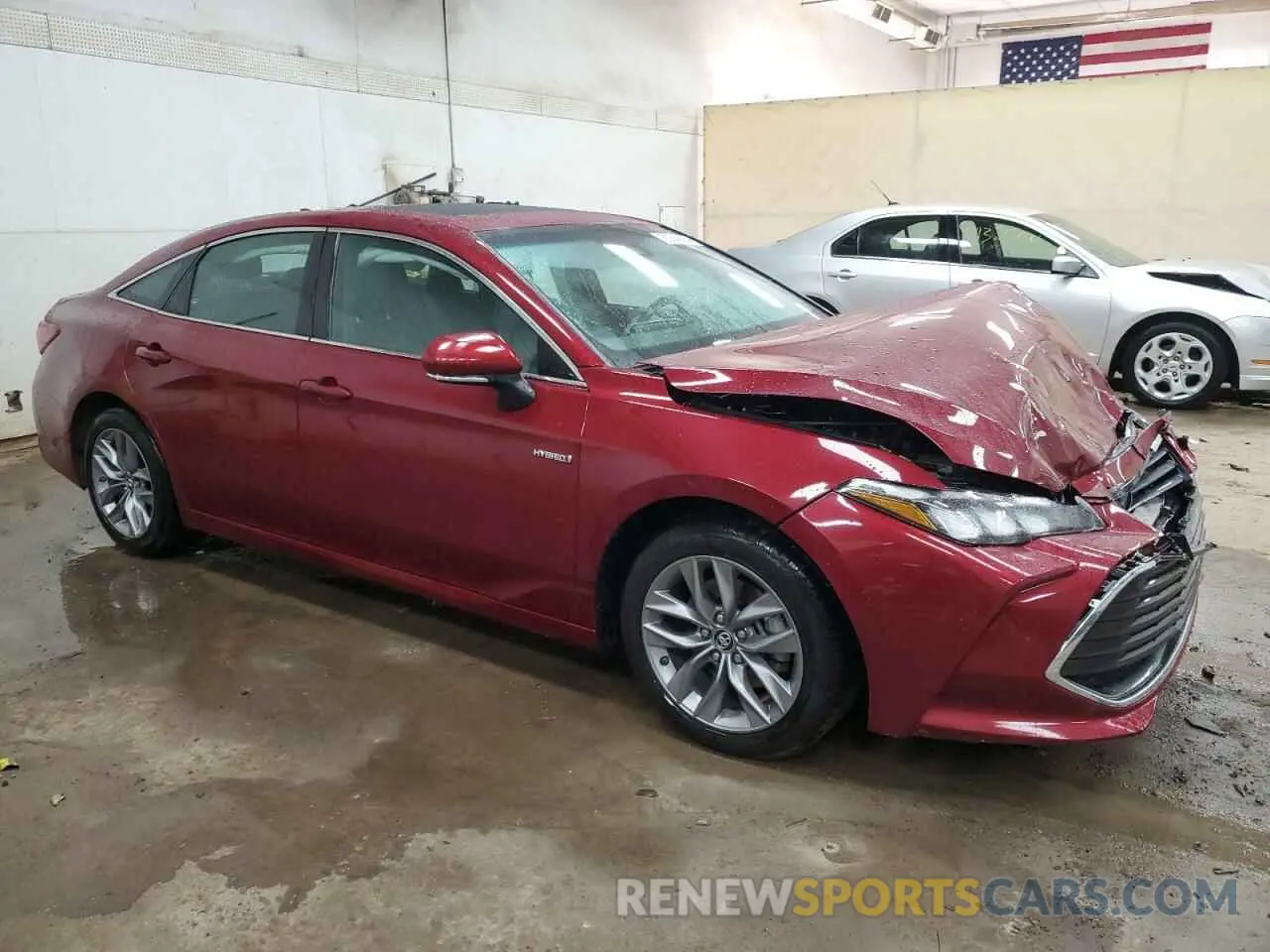 4 fotografías del automóvil dañado 4T1B21FB3KU006643 TOYOTA AVALON 2019