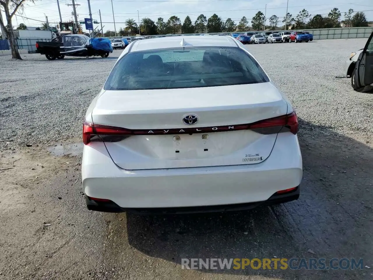 6 fotografías del automóvil dañado 4T1B21FB3KU007890 TOYOTA AVALON 2019