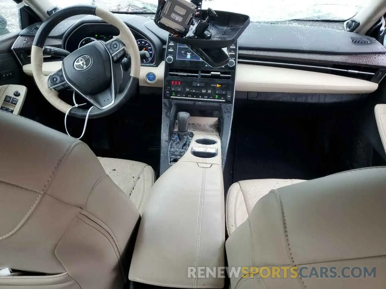 8 fotografías del automóvil dañado 4T1B21FB6KU005633 TOYOTA AVALON 2019