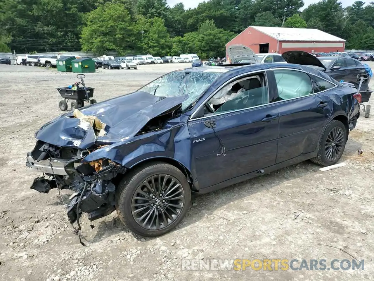 1 fotografías del automóvil dañado 4T1B21FB6KU006927 TOYOTA AVALON 2019