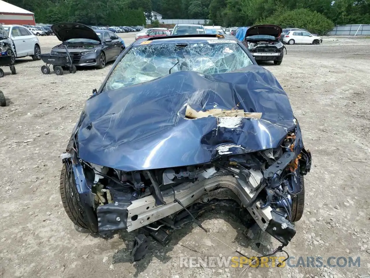 5 fotografías del automóvil dañado 4T1B21FB6KU006927 TOYOTA AVALON 2019