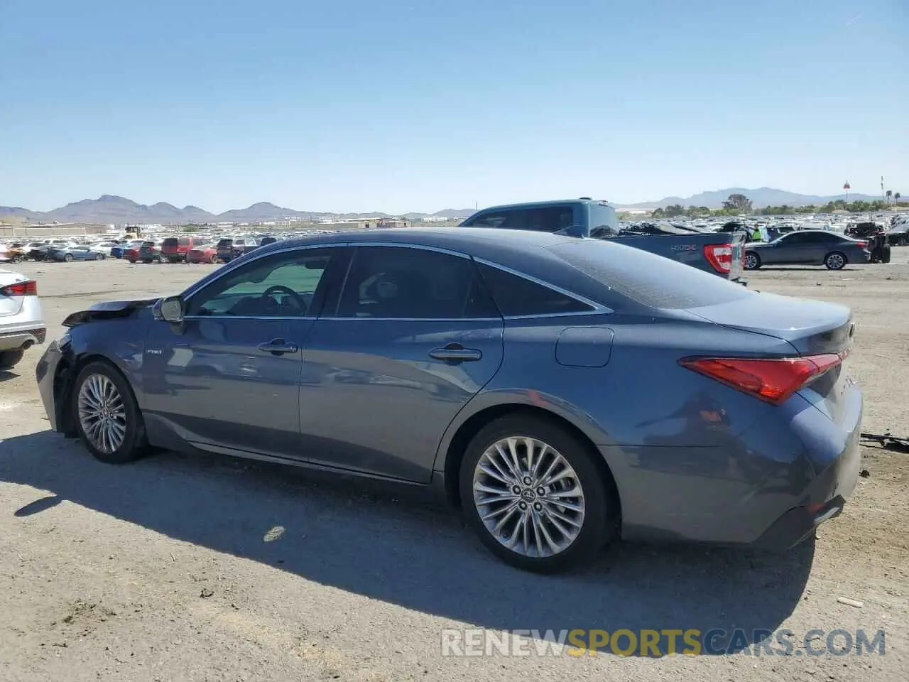 2 fotografías del automóvil dañado 4T1B21FB7KU002918 TOYOTA AVALON 2019