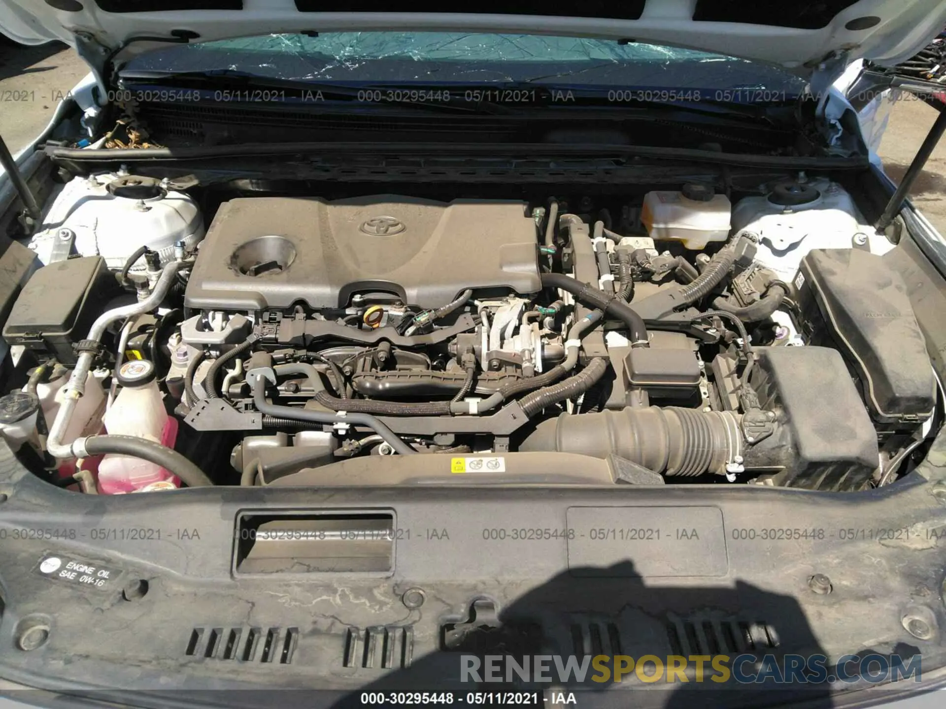 10 fotografías del automóvil dañado 4T1B21FB8KU005858 TOYOTA AVALON 2019