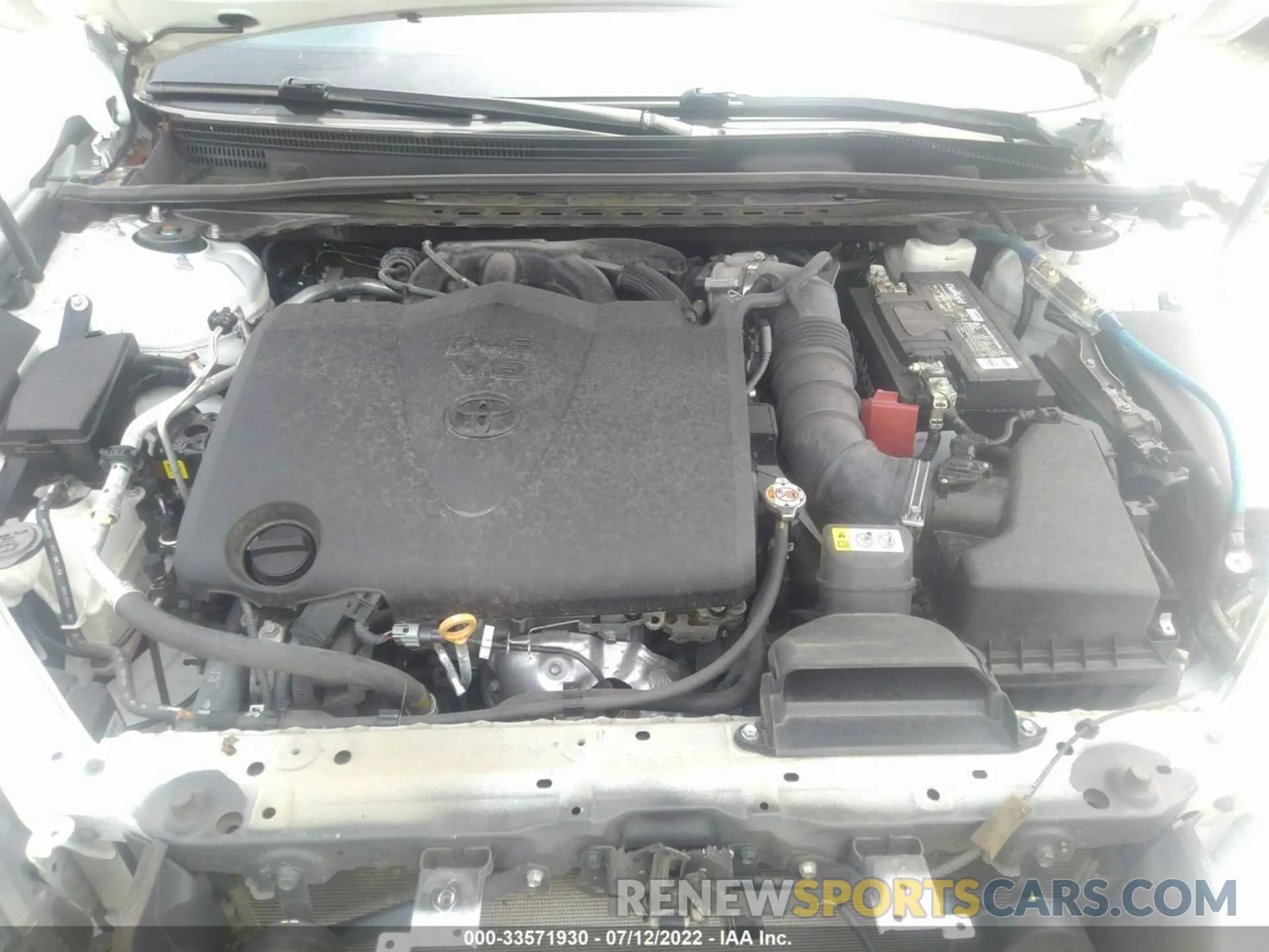 10 fotografías del automóvil dañado 4T1BZ1FB0KU019507 TOYOTA AVALON 2019