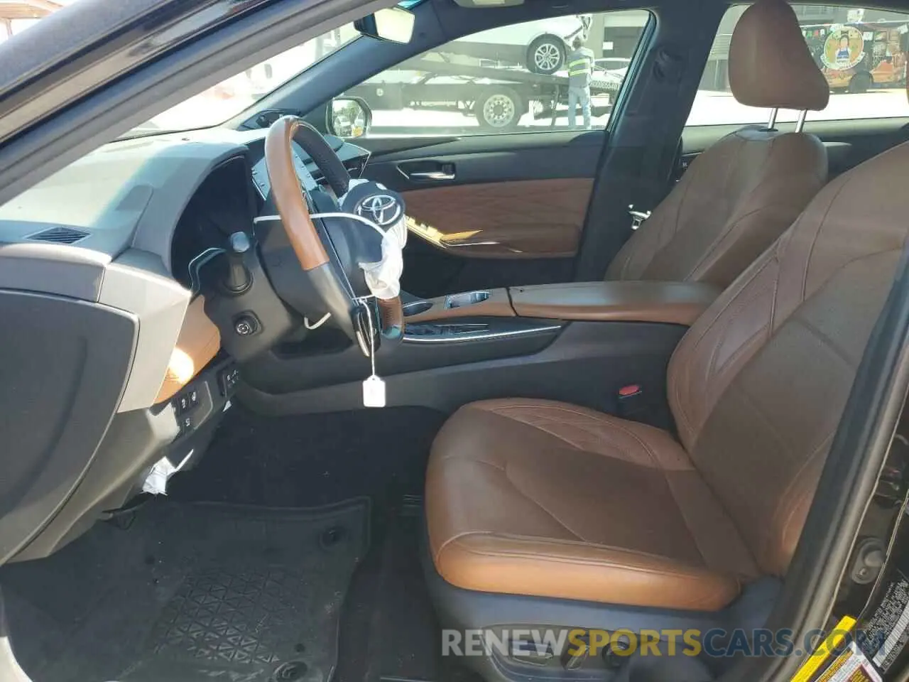 7 fotografías del automóvil dañado 4T1BZ1FB0KU025176 TOYOTA AVALON 2019
