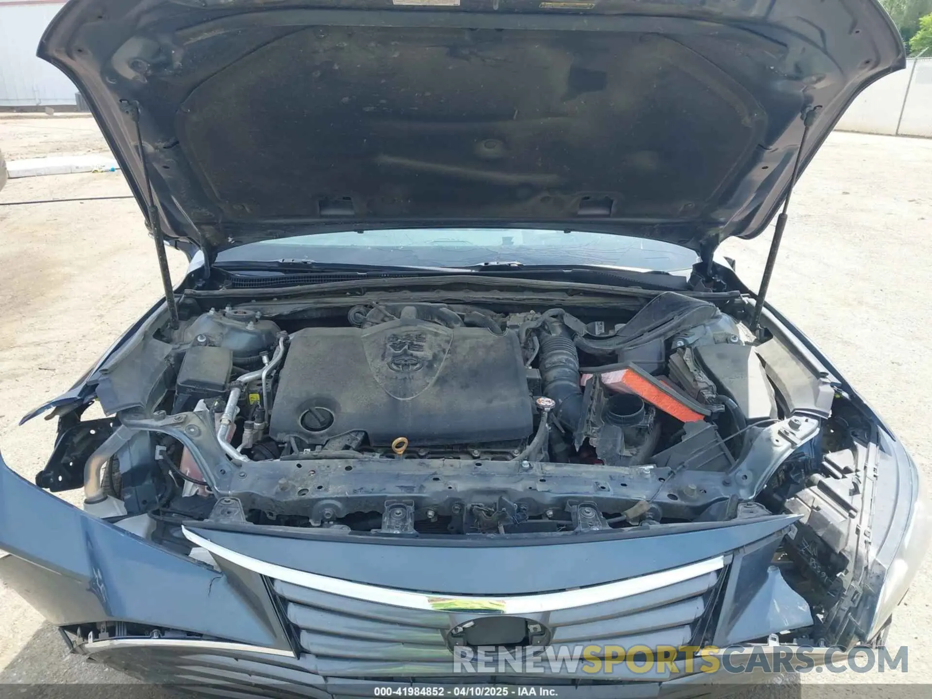 10 fotografías del automóvil dañado 4T1BZ1FB0KU030278 TOYOTA AVALON 2019