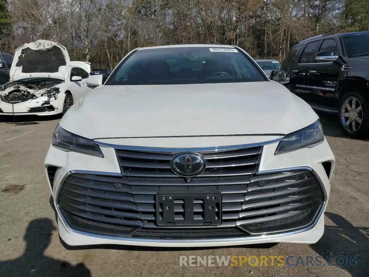 5 fotografías del automóvil dañado 4T1BZ1FB0KU031740 TOYOTA AVALON 2019