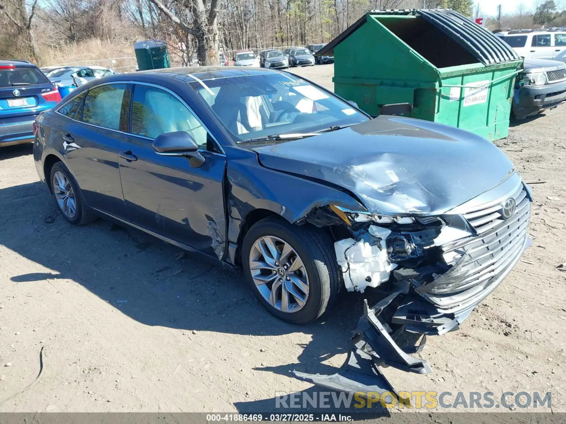 1 fotografías del automóvil dañado 4T1BZ1FB0KU036856 TOYOTA AVALON 2019