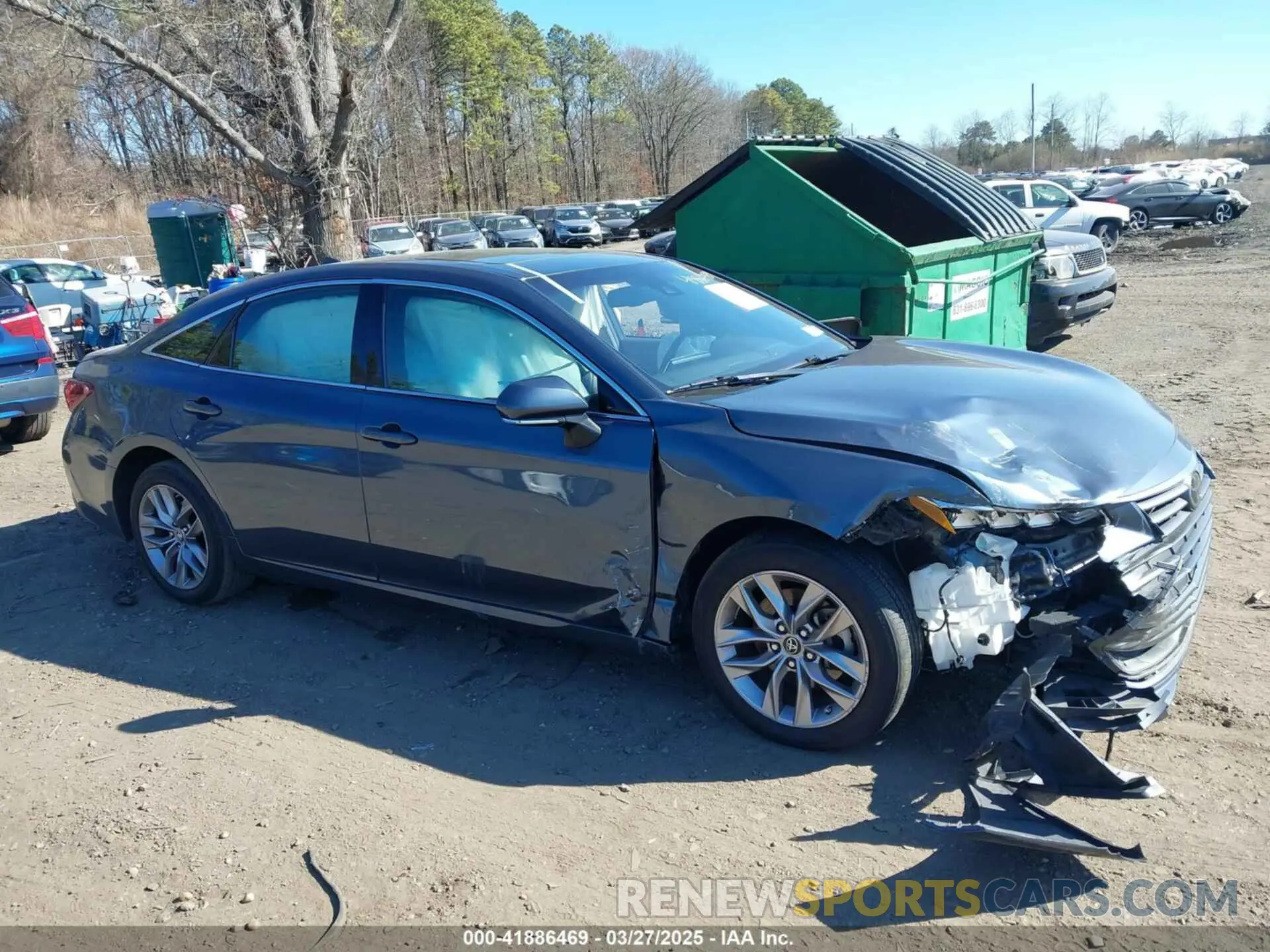 13 fotografías del automóvil dañado 4T1BZ1FB0KU036856 TOYOTA AVALON 2019