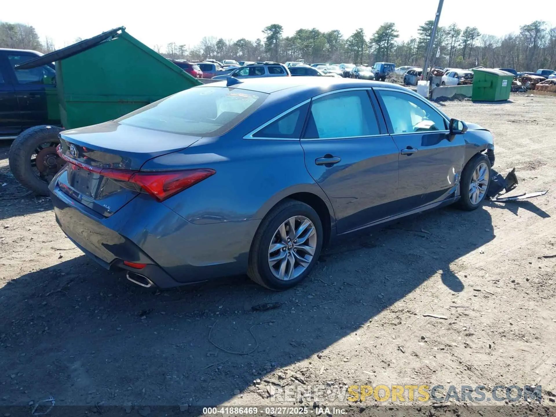 4 fotografías del automóvil dañado 4T1BZ1FB0KU036856 TOYOTA AVALON 2019