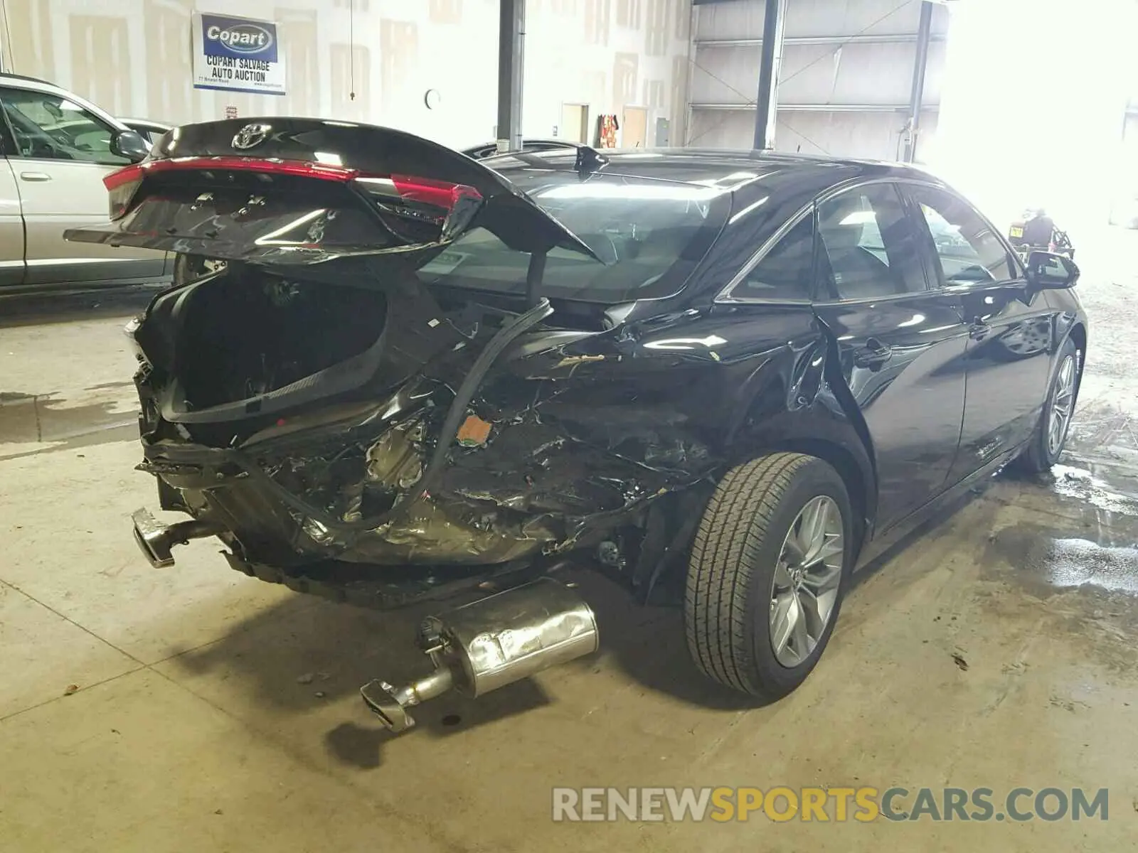 4 fotografías del automóvil dañado 4T1BZ1FB1KU003364 TOYOTA AVALON 2019