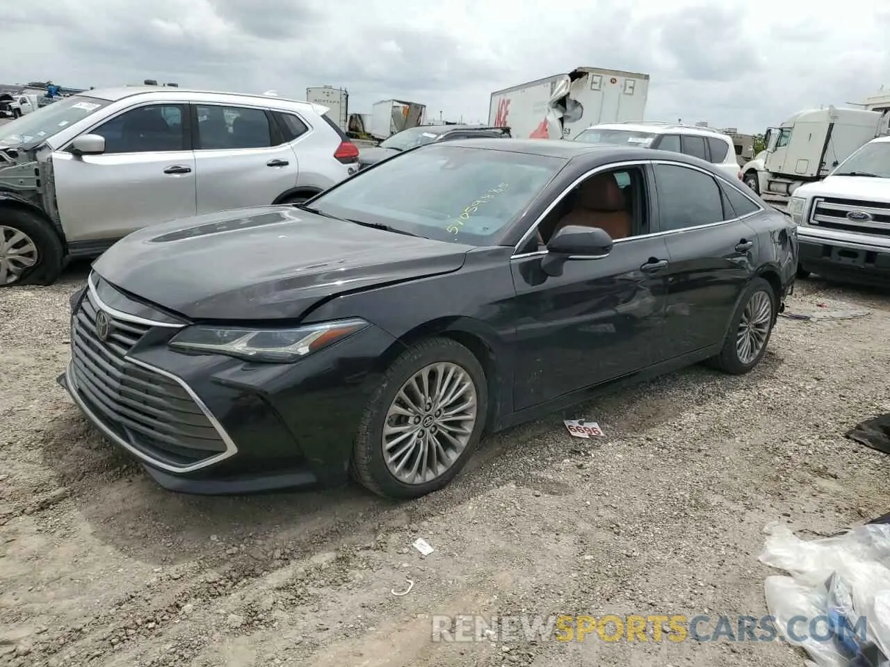1 fotografías del automóvil dañado 4T1BZ1FB1KU003493 TOYOTA AVALON 2019