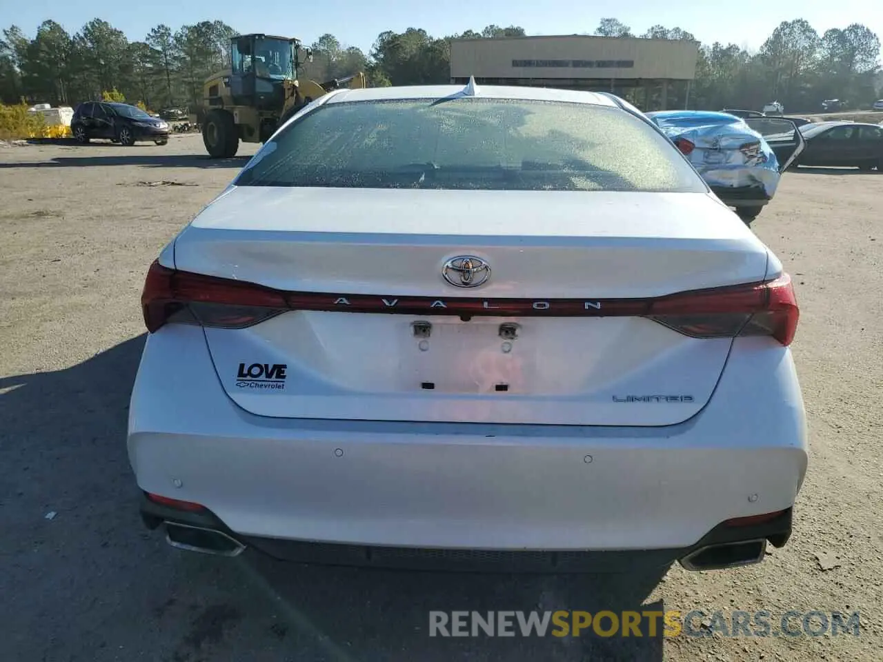 6 fotografías del automóvil dañado 4T1BZ1FB1KU007429 TOYOTA AVALON 2019