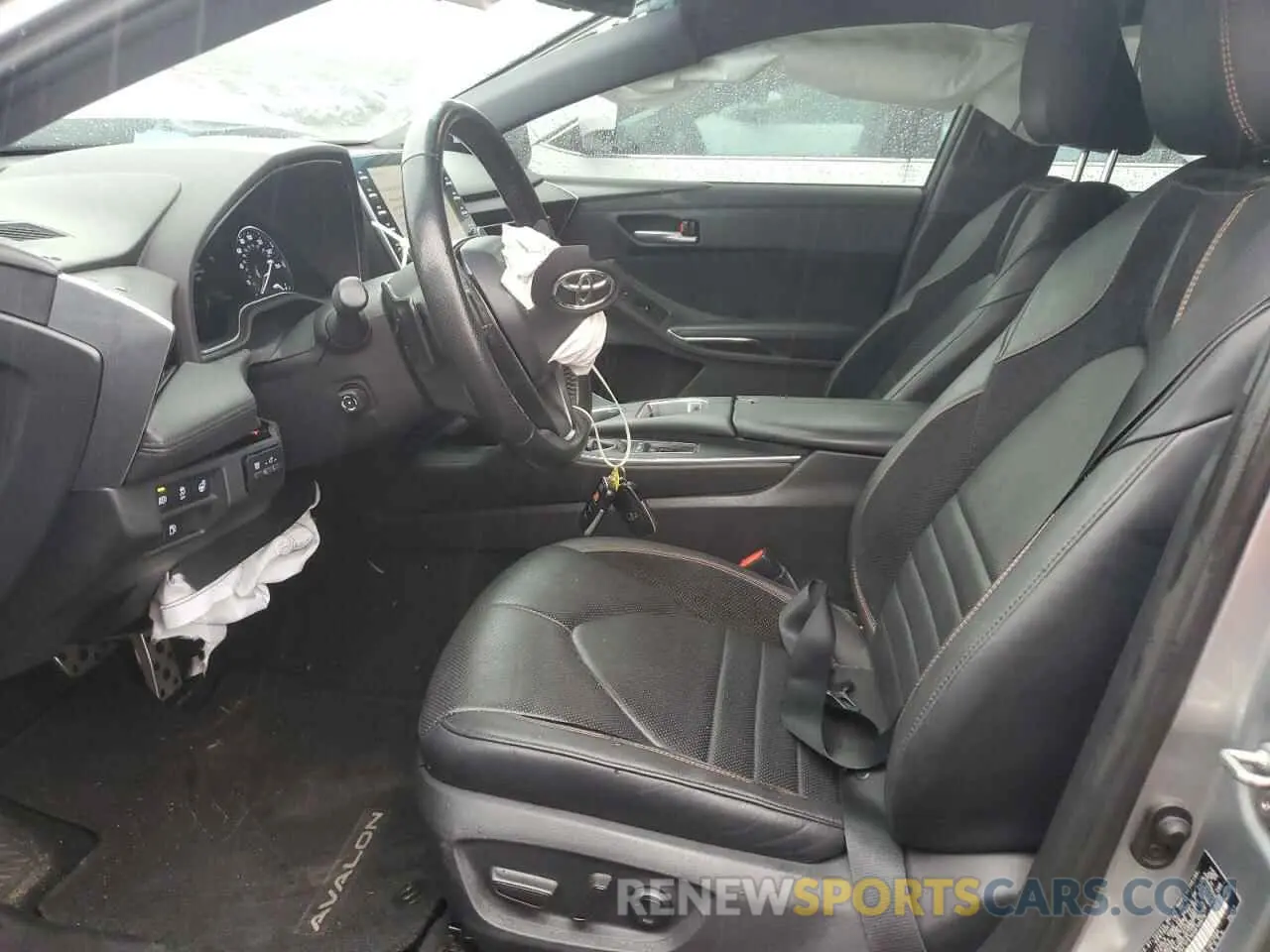 7 fotografías del automóvil dañado 4T1BZ1FB1KU010878 TOYOTA AVALON 2019