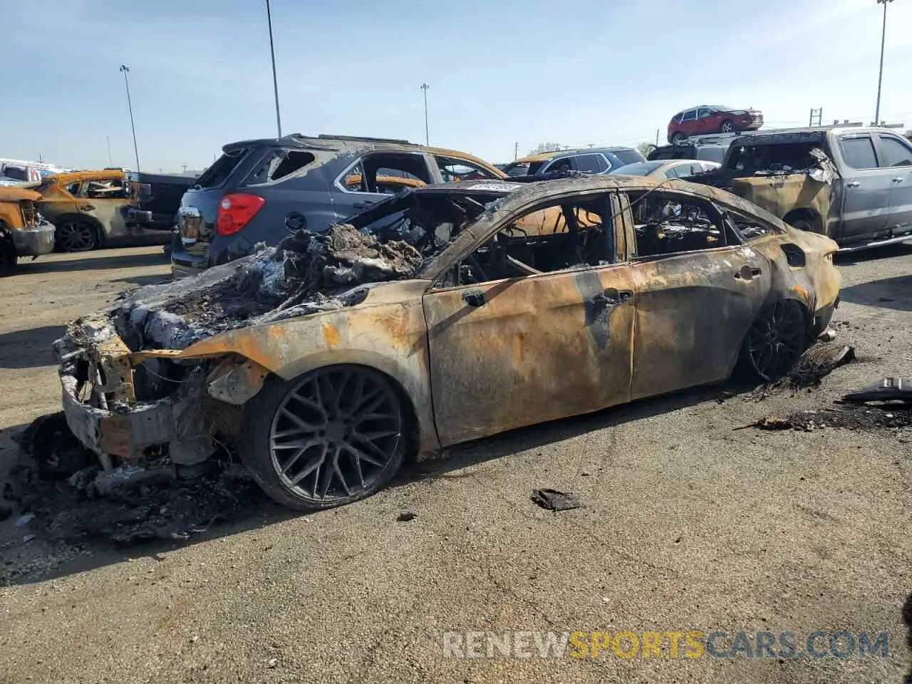 1 fotografías del automóvil dañado 4T1BZ1FB1KU019726 TOYOTA AVALON 2019