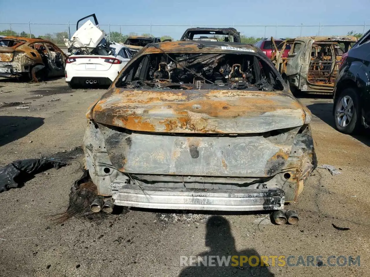 6 fotografías del automóvil dañado 4T1BZ1FB1KU019726 TOYOTA AVALON 2019