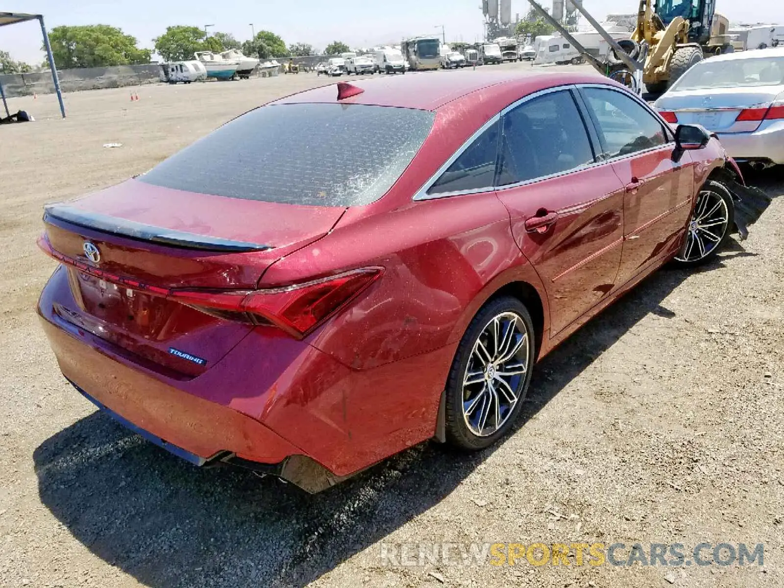 4 fotografías del automóvil dañado 4T1BZ1FB1KU026174 TOYOTA AVALON 2019