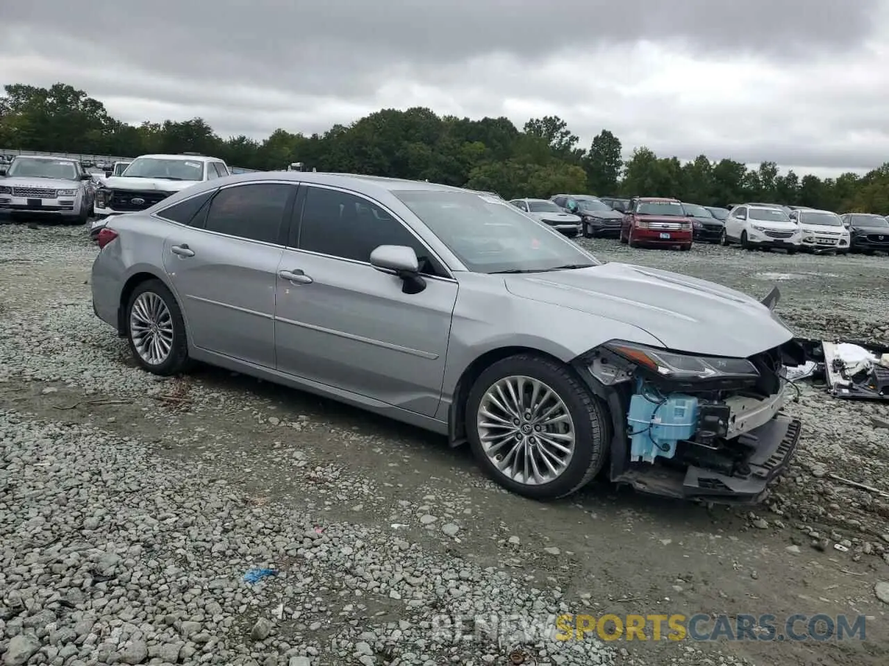 4 fotografías del automóvil dañado 4T1BZ1FB1KU030225 TOYOTA AVALON 2019