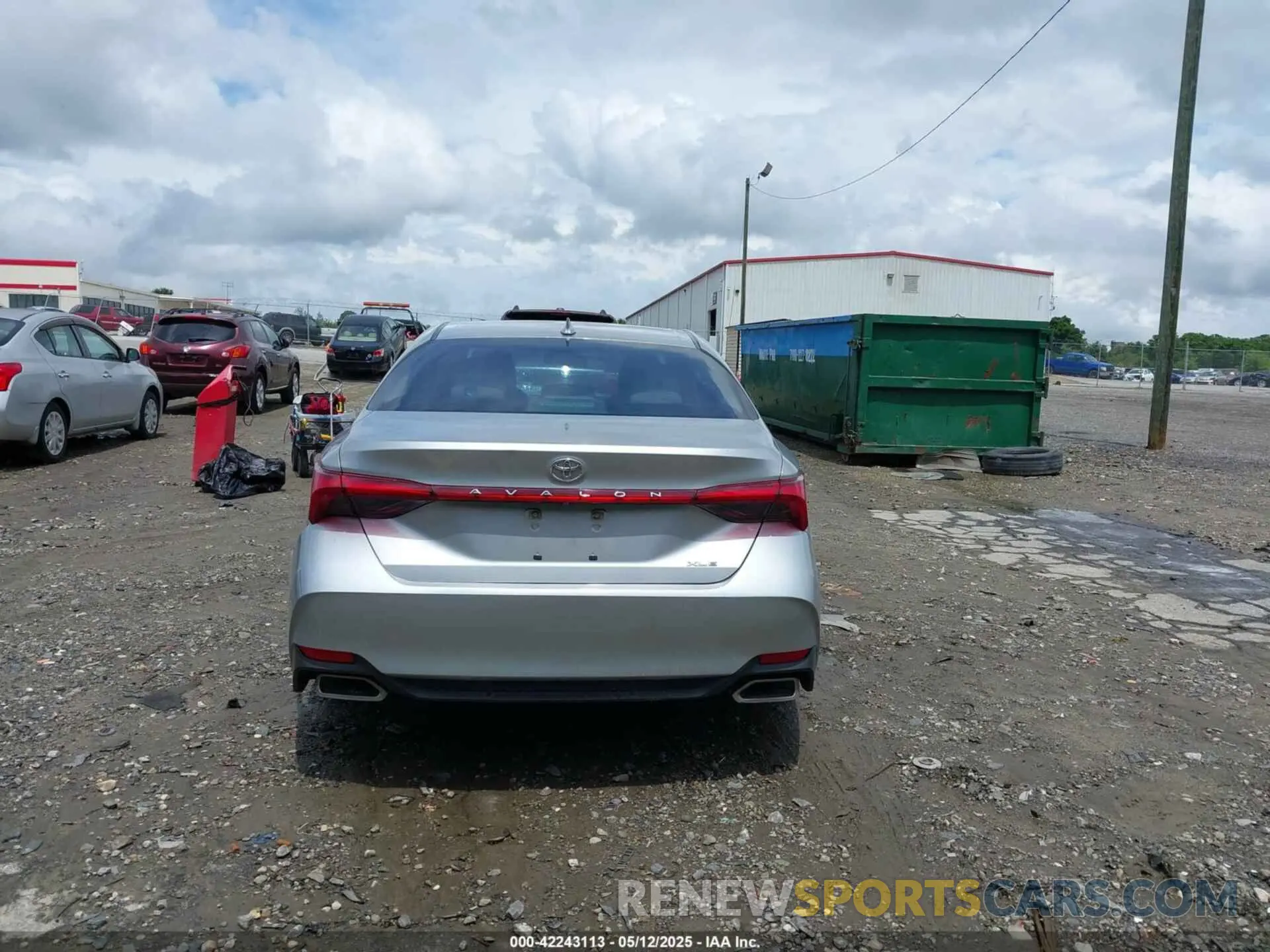 17 fotografías del automóvil dañado 4T1BZ1FB2KU008167 TOYOTA AVALON 2019