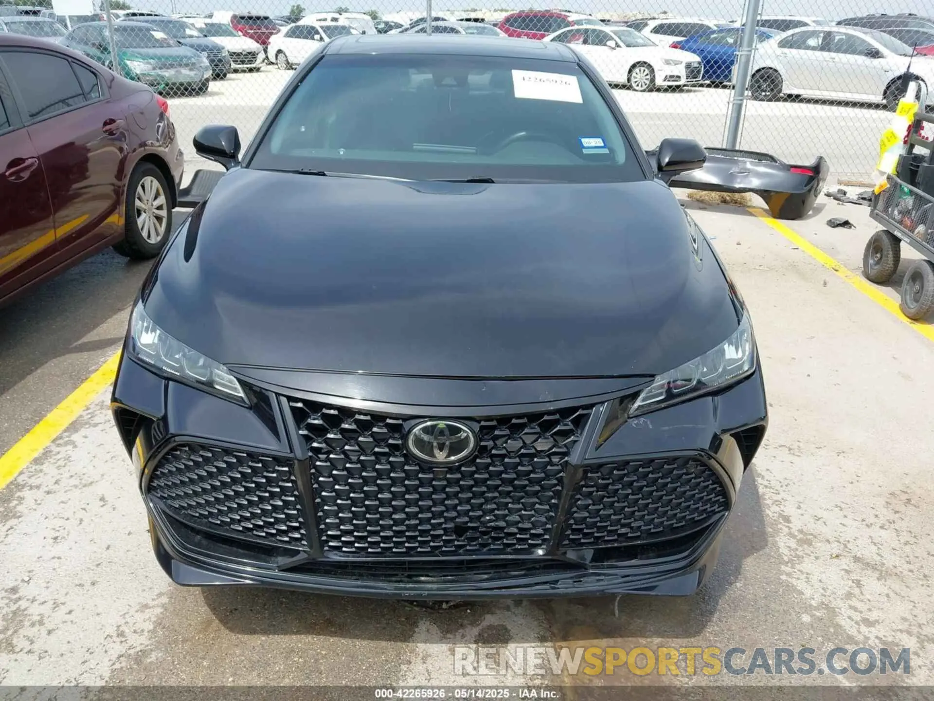 13 fotografías del automóvil dañado 4T1BZ1FB2KU012283 TOYOTA AVALON 2019