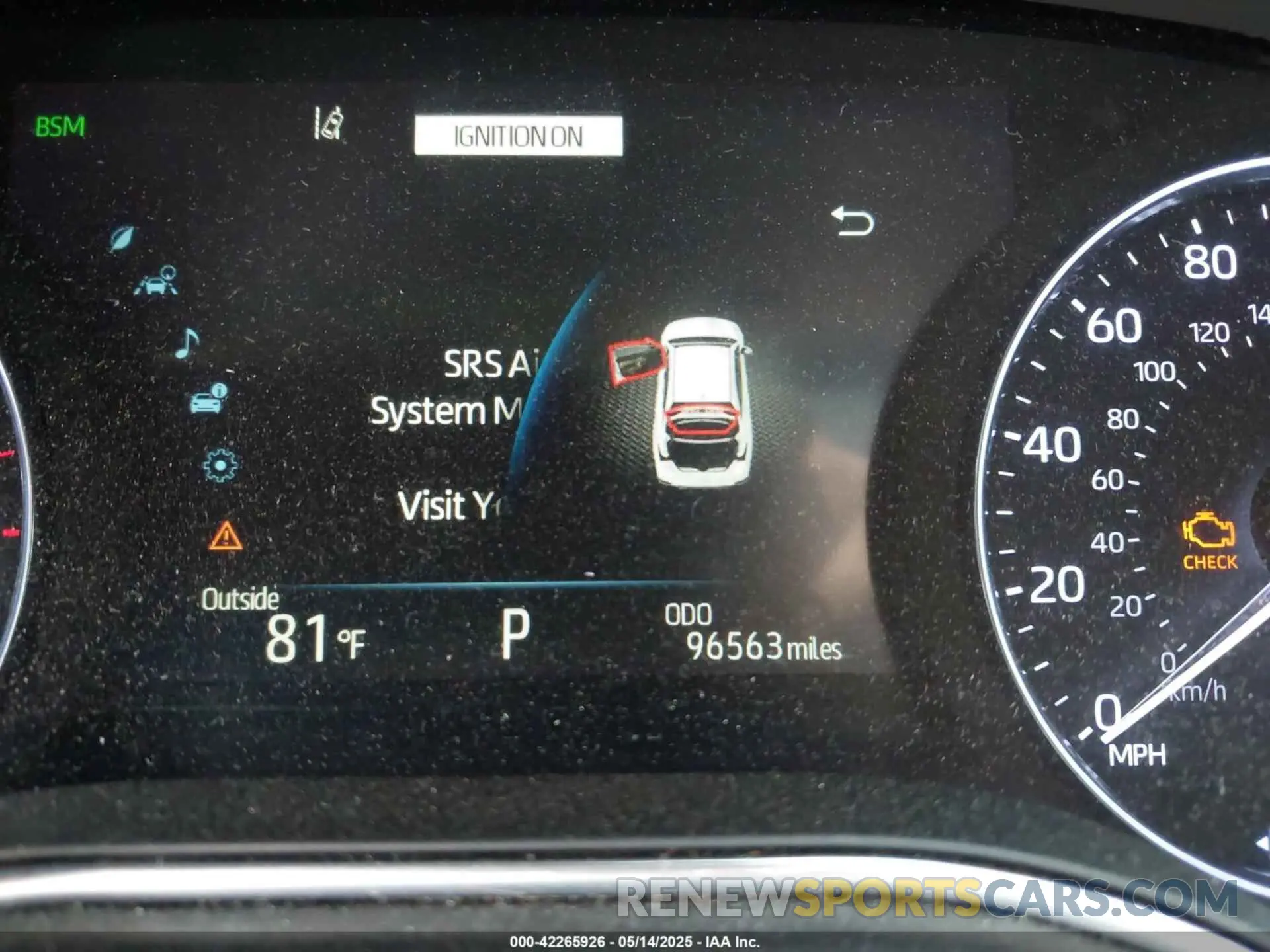 7 fotografías del automóvil dañado 4T1BZ1FB2KU012283 TOYOTA AVALON 2019