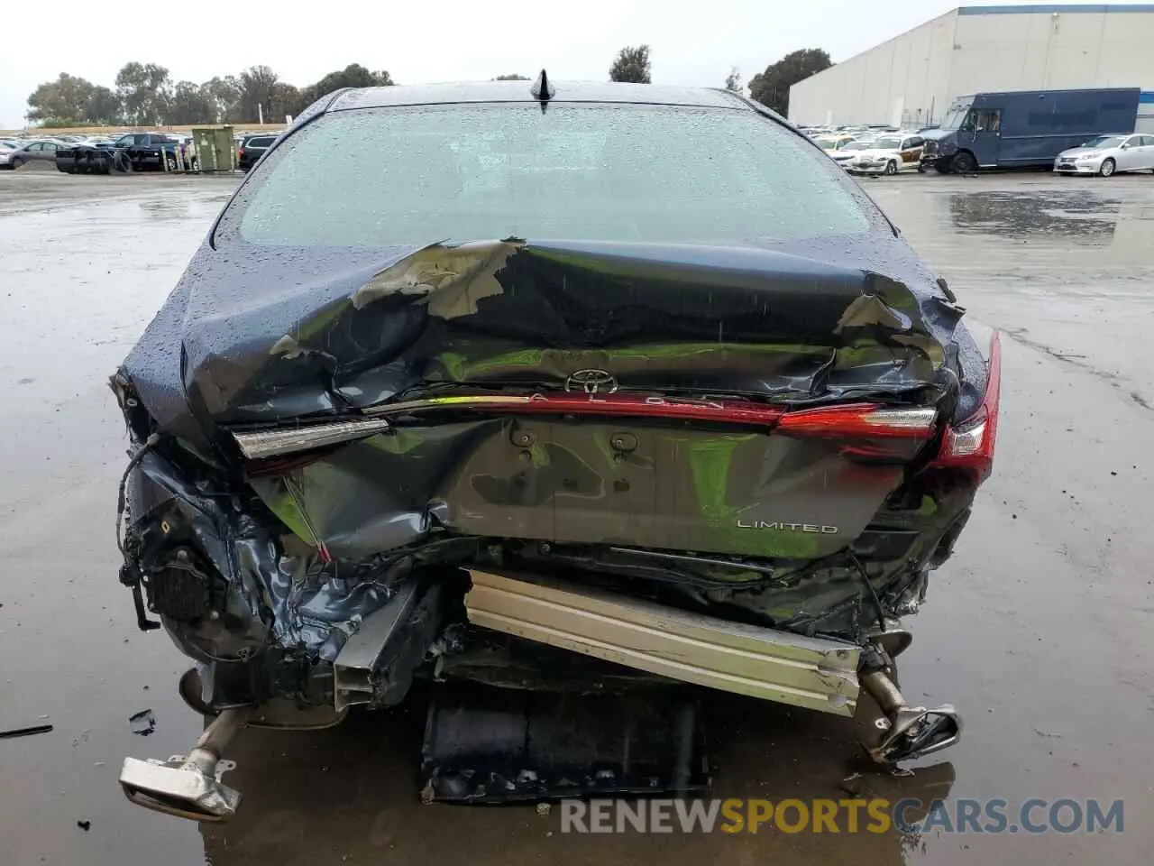 6 fotografías del automóvil dañado 4T1BZ1FB2KU022036 TOYOTA AVALON 2019