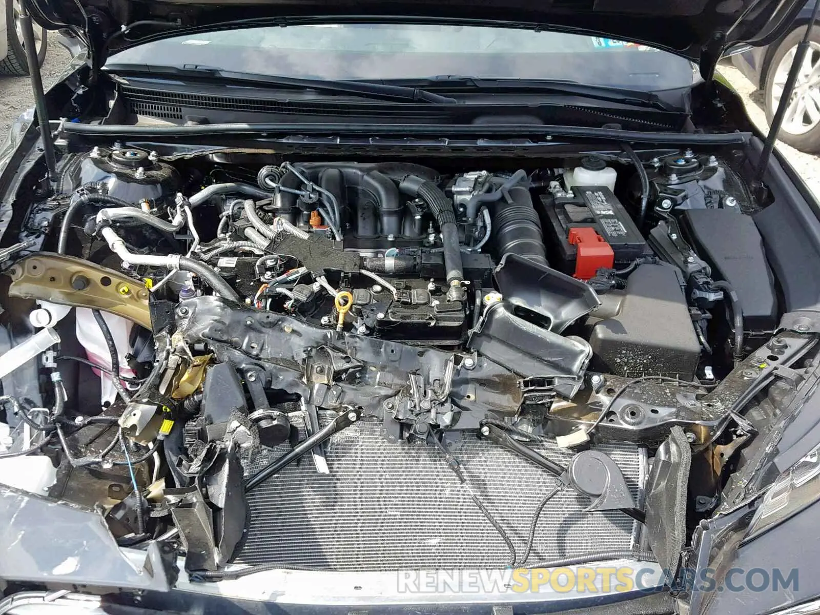 7 fotografías del automóvil dañado 4T1BZ1FB2KU026829 TOYOTA AVALON 2019