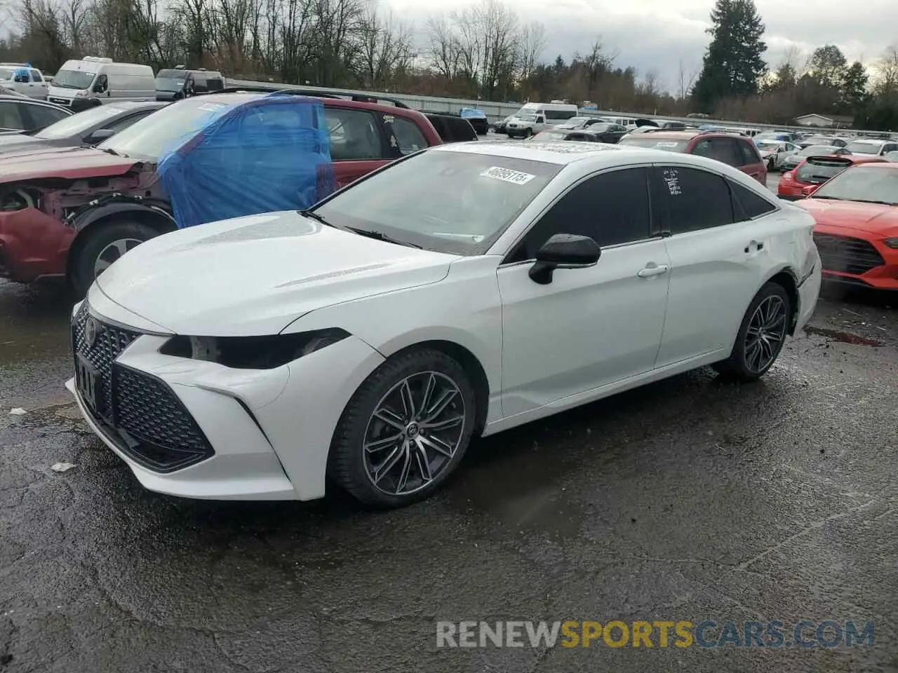 1 fotografías del automóvil dañado 4T1BZ1FB3KU006475 TOYOTA AVALON 2019