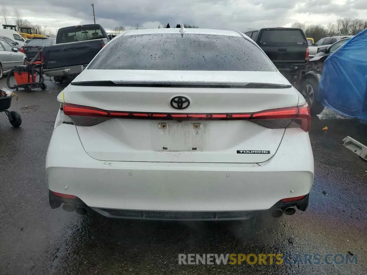 6 fotografías del automóvil dañado 4T1BZ1FB3KU006475 TOYOTA AVALON 2019