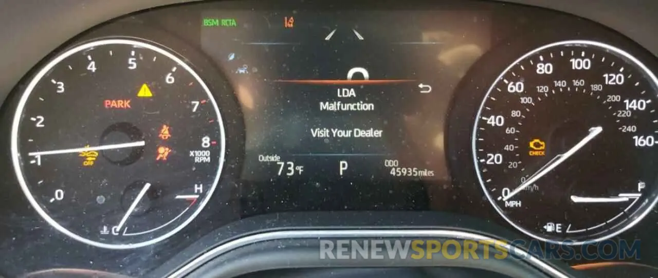 8 fotografías del automóvil dañado 4T1BZ1FB3KU026855 TOYOTA AVALON 2019