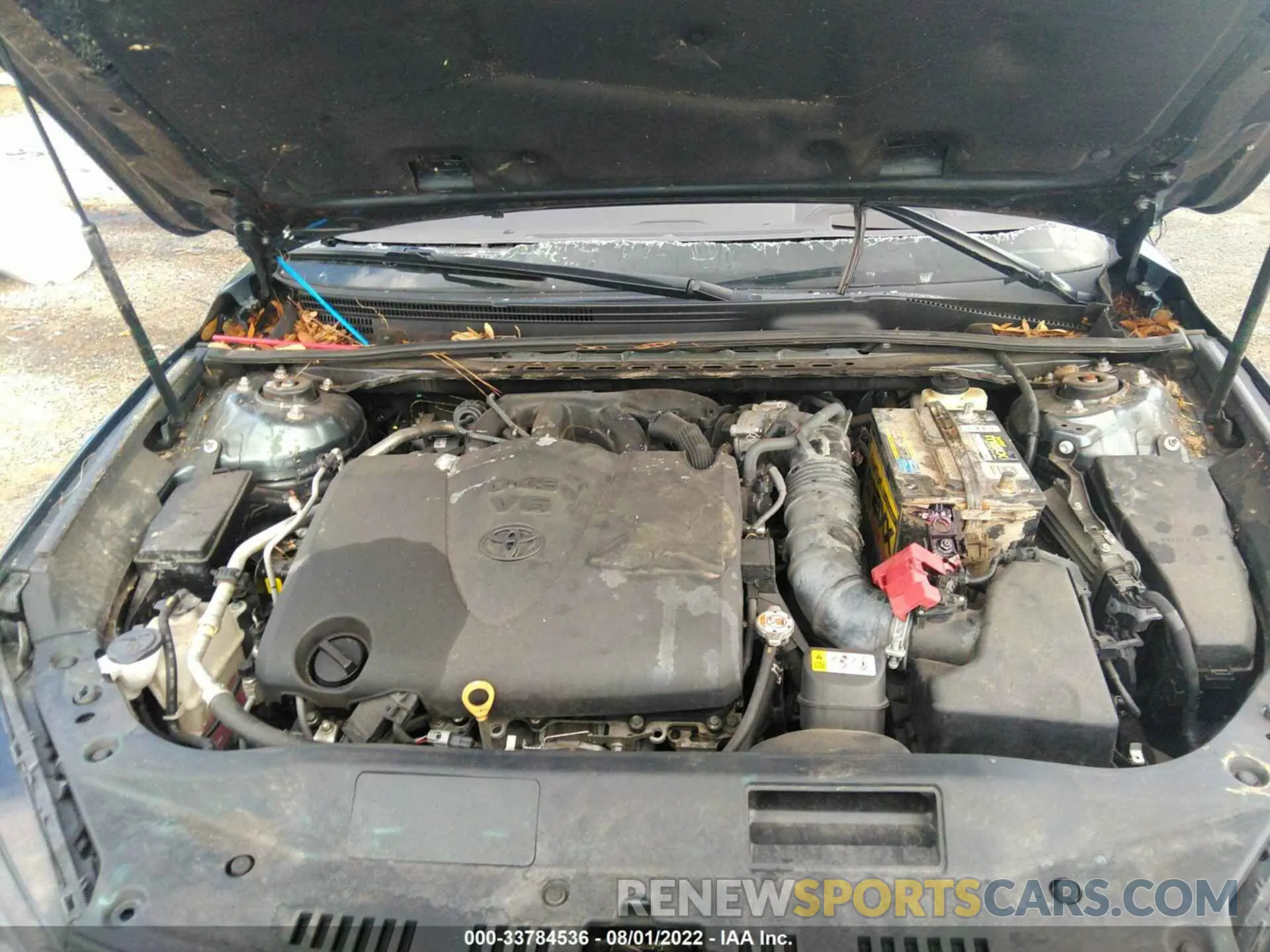 10 fotografías del automóvil dañado 4T1BZ1FB4KU006534 TOYOTA AVALON 2019
